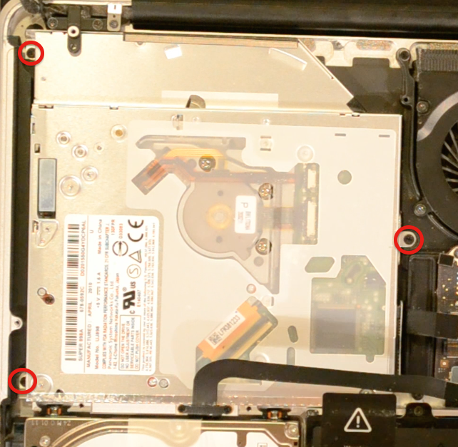 Replace optical drive with SSD in a old macbook pro